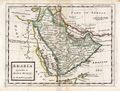 خليج البصرة مكان الخليج العربي (عام 1717)