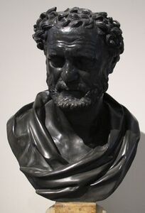 Possibly Heraclitus or Empedocles from the square peristyle