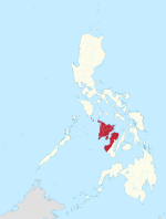 Map of the Philippines highlighting Western Visayas