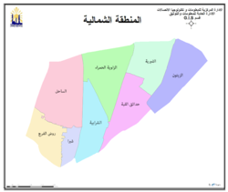 خريطة أحياء محافظة القاهرة