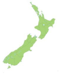 زلزال كانتربري 2010 is located in New Zealand