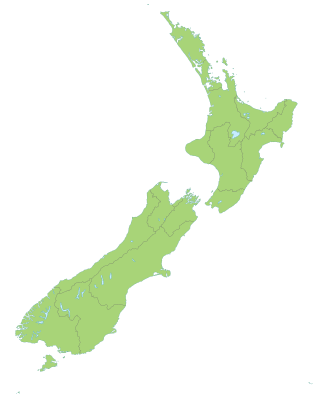 Location map New Zealand transparent