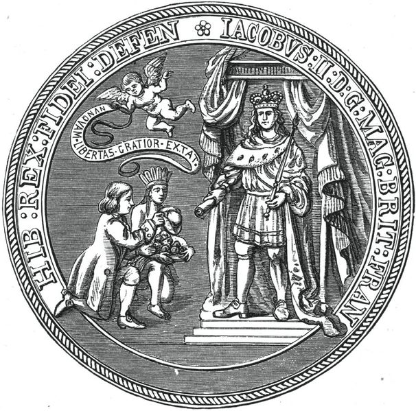 ملف:Seal of the Dominion of New England.jpg