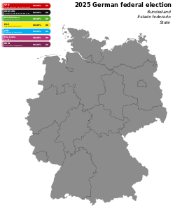 2025 German federal election States.svg