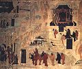 The travel of Zhang Qian to the West, complete view, c. 700 CE