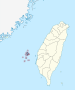 Penghu County in Taiwan (special marker).svg