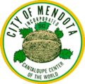 Seal of the City of Mendota (2004–2014)