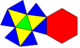 Triangular anticupola net.png