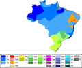 خريطة كوپن للبرازيل.