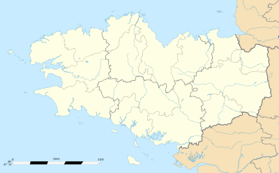 Location map France Bretagne