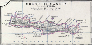 خريطة كريت (1861)