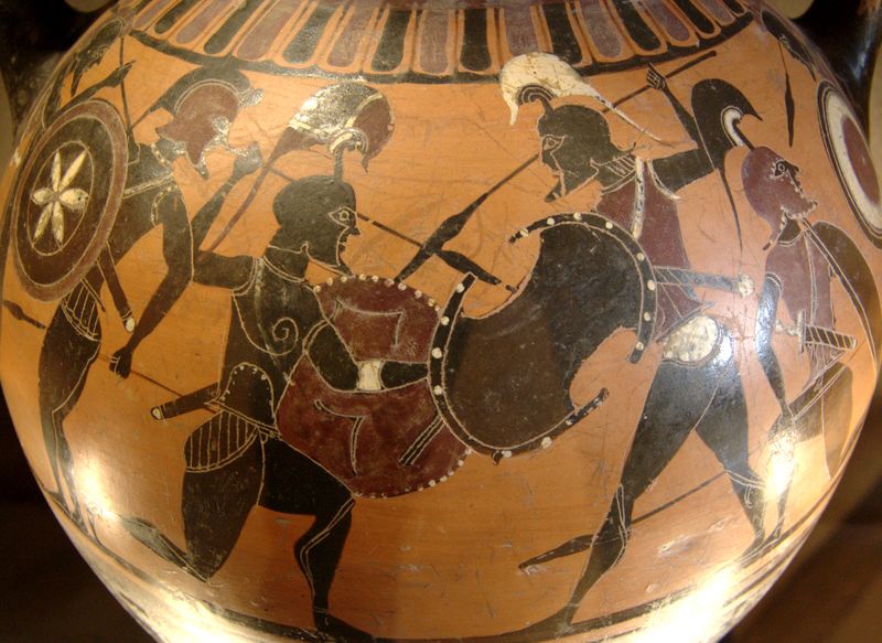 ملف:Amphora warriors Louvre E866.jpg