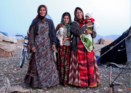 Nomadic Qashqai women