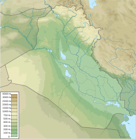 معركة الخازر is located in العراق