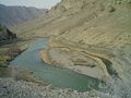 نهر أراس بالقرب من حدود جولفا مع إيران.
