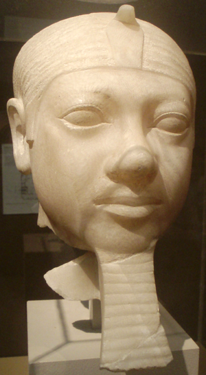 رأس تمثال للملك شپ سس كاف; متحف الفنون الجميلة, بوسطن