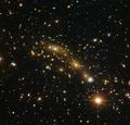 MACS0416.1-2403 تصوير تلسكوپ هبل الفضائي