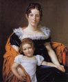 The Comtesse Vilain XIIII and Her Daughter (1816)، المعرض الوطني، لندن