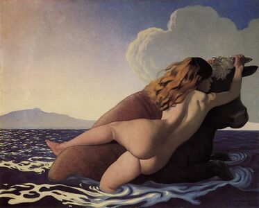 The Rape of Europa by Félix Vallotton (1908)