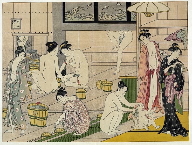 ملف:Kiyonaga bathhouse women-2.jpg