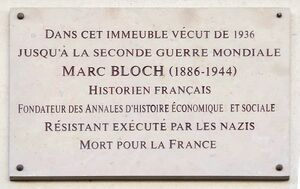 Paris roadsign named after Bloch