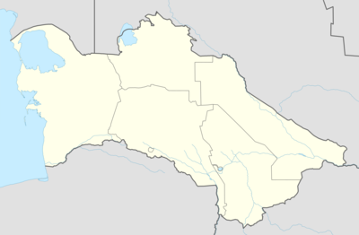 Location map Turkmenistan