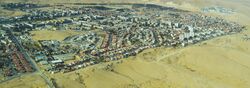 Aerial view of Dimona