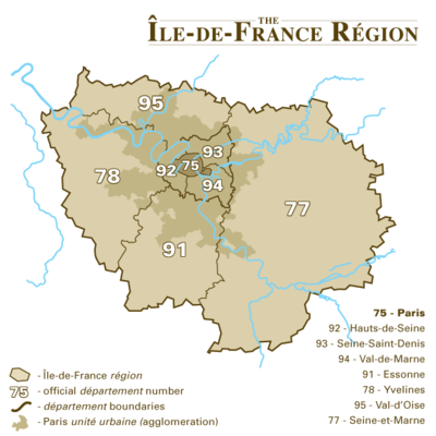 Location map France Île-de-France