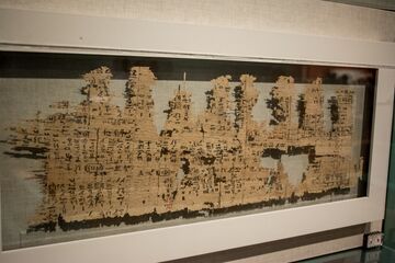 Photograph of Abusir papyrus