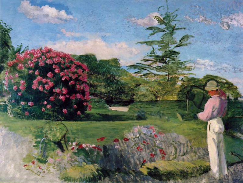 ملف:Bazille, Frédéric ~ Le Petit Jardinier (The Little Gardener), c1866-67 oil on canvas Museum of Fine Arts, Houston.jpg