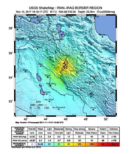 ملف:Iran-Iraq border earthquake ShakeMap.jpg