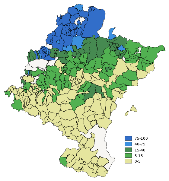 ملف:Navarra - Mapa densidad euskera 2001.svg
