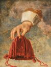 Peter Paul Rubens (1577-1640) (style of) - A Hand Holding an Empty Purse, The Emblem of, ‘No suffering can compare' (with that of the bankrupt spendthrift) - 1298194 - National Trust.jpg