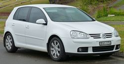 2004–2007 Volkswagen Golf V Sportline 5-door hatchback (Australia)