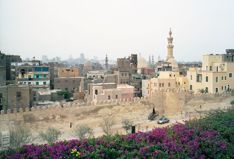 ملف:Ayyubid Wall Al-Azhar Park Cairo 01-2006.jpg
