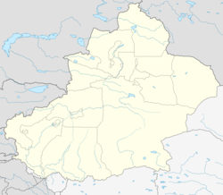 Qorğas is located in شين‌جيانگ