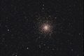 Globular Cluster Messier 4 with amateur telescope.