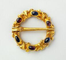 French ring brooch 13th century