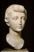 Portrait bust of Livia, wife of Augustus, c.35 BC