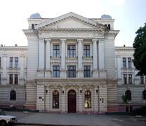 المبنى الرئيسي في جامعة أوديسا الوطنية للطب.
