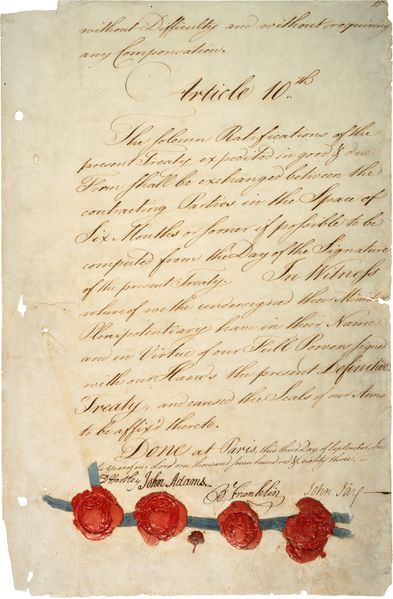 ملف:Treaty of Paris 1783 - last page (hi-res).jpg