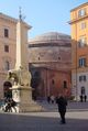 South east view of the Pantheon from Piazza della Minerva, 2006.