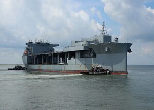 USNS Lewis B. Puller departs Naval Station Norfolk. (35725832041).jpg