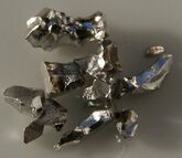 Pieces of pure iridium, 1 g, size: 1–3 mm each