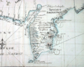 خريطة كامچاتكا وبحر برنگ.