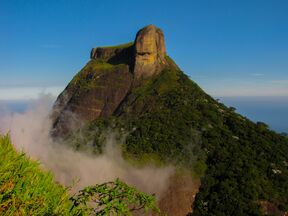The mountain of Pedra da Gávea.
