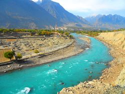 River Gilgit and the Gilgit City.jpg