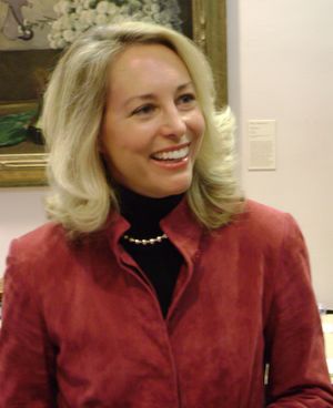Valerie Plame at an event at Moravian College in Bethlehem, Pennsylvania
