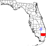 A state map highlighting Broward County in the southern part of the state. It is medium in size and shaped like a rectangle.