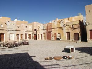 Place Lala Achou. Marché de Beni Isguen - Ghardaia - Algérie.JPG